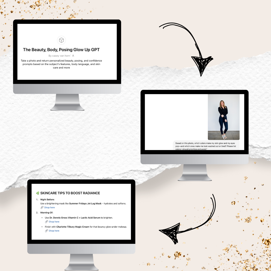 The Beauty, Body & Posing Blue Print Bundle + Custom Chat GPT Confidence Toolkit