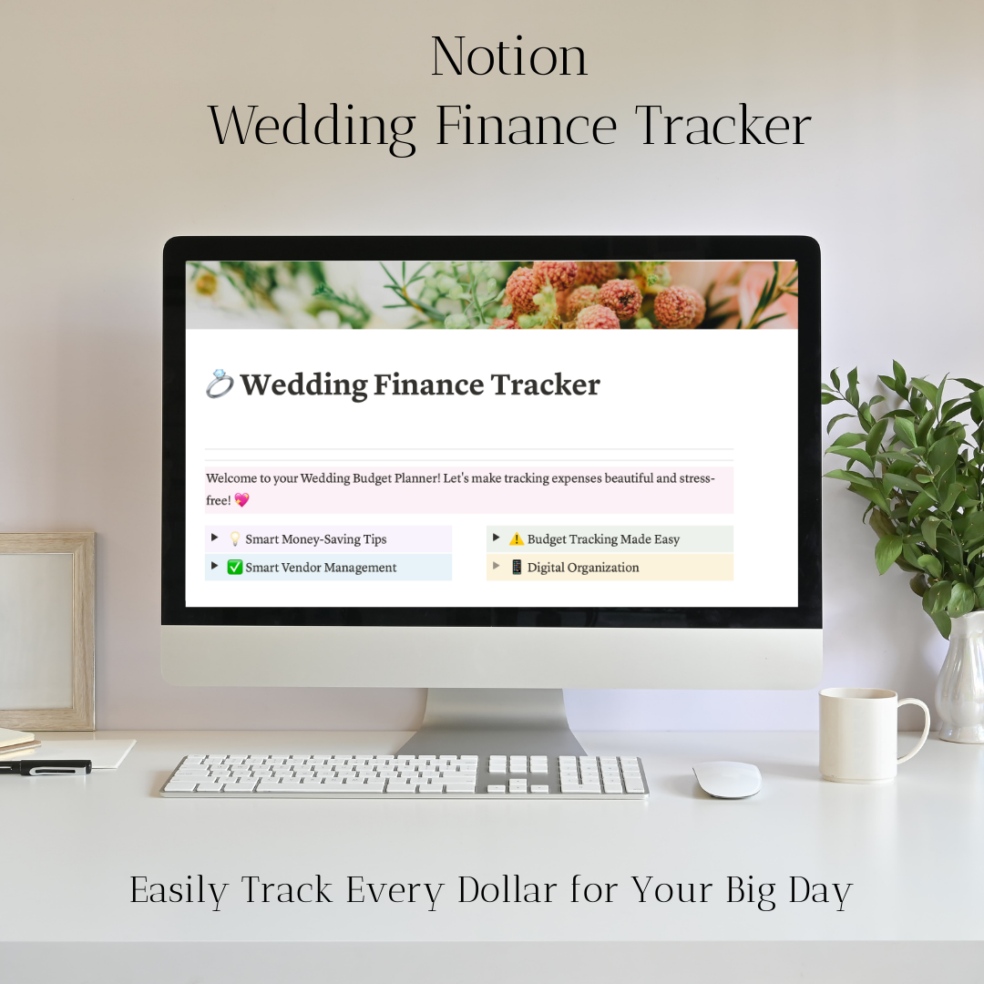Wedding Budget Planner (Notion Template)