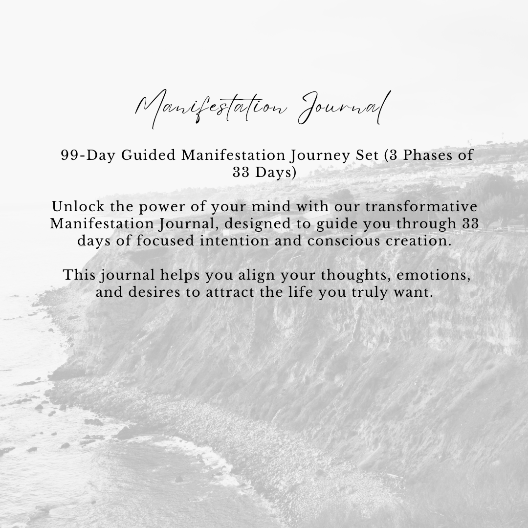 Align + Attract-99-Day Manifestation Planner – Editable Digital Journal (Canva Template)