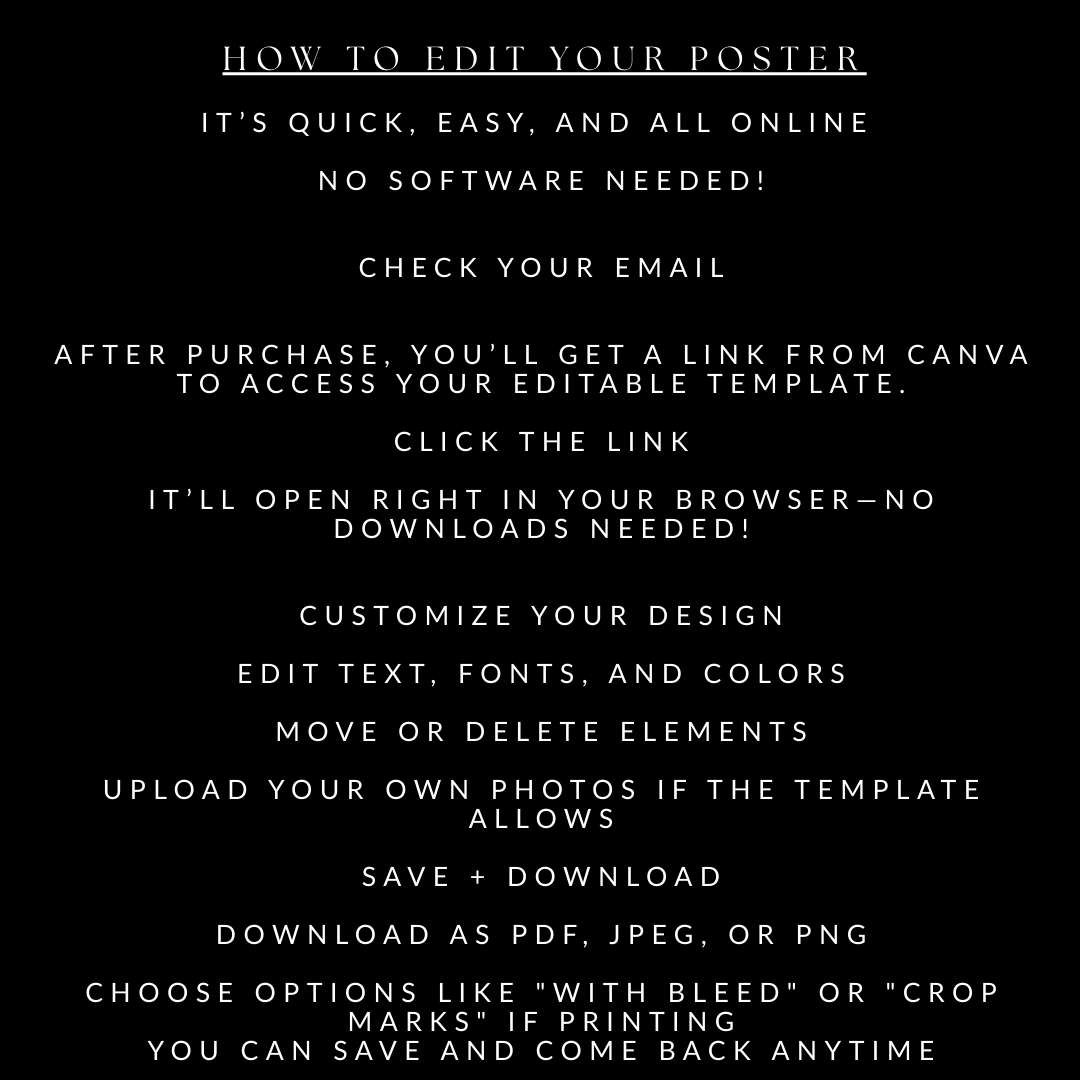 Editable Polaroid-Style Photo Frame Template (Canva)
