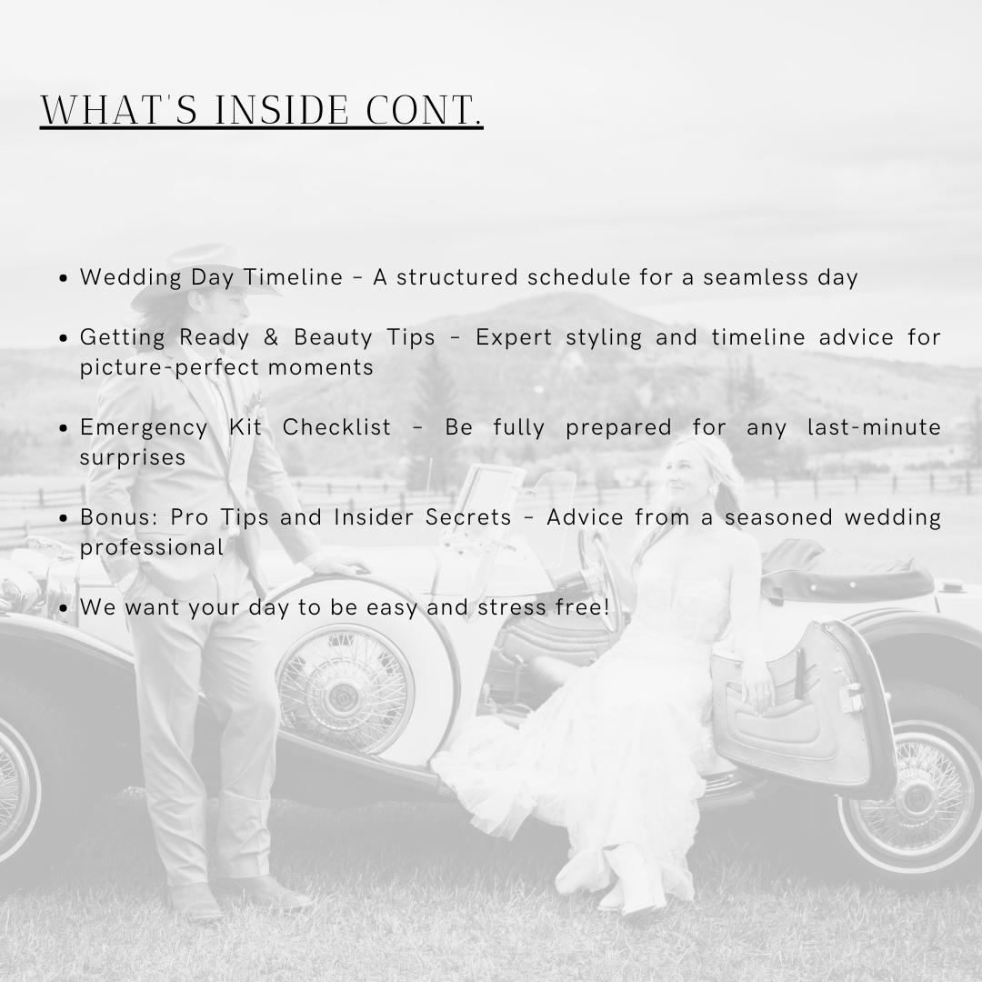 Ultimate Wedding Planning Guide