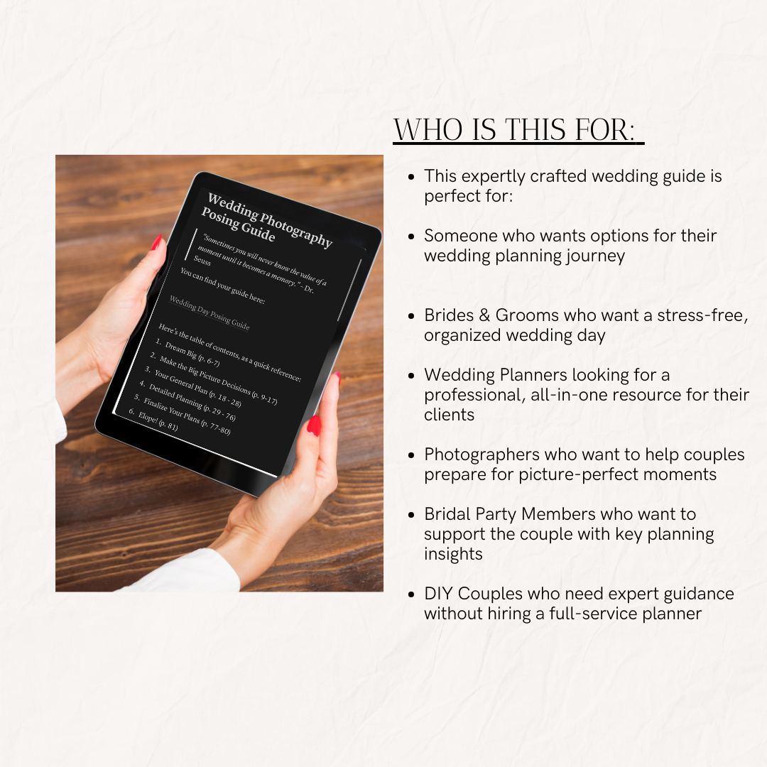 The Wedding Planner: Canva + Notion Edition