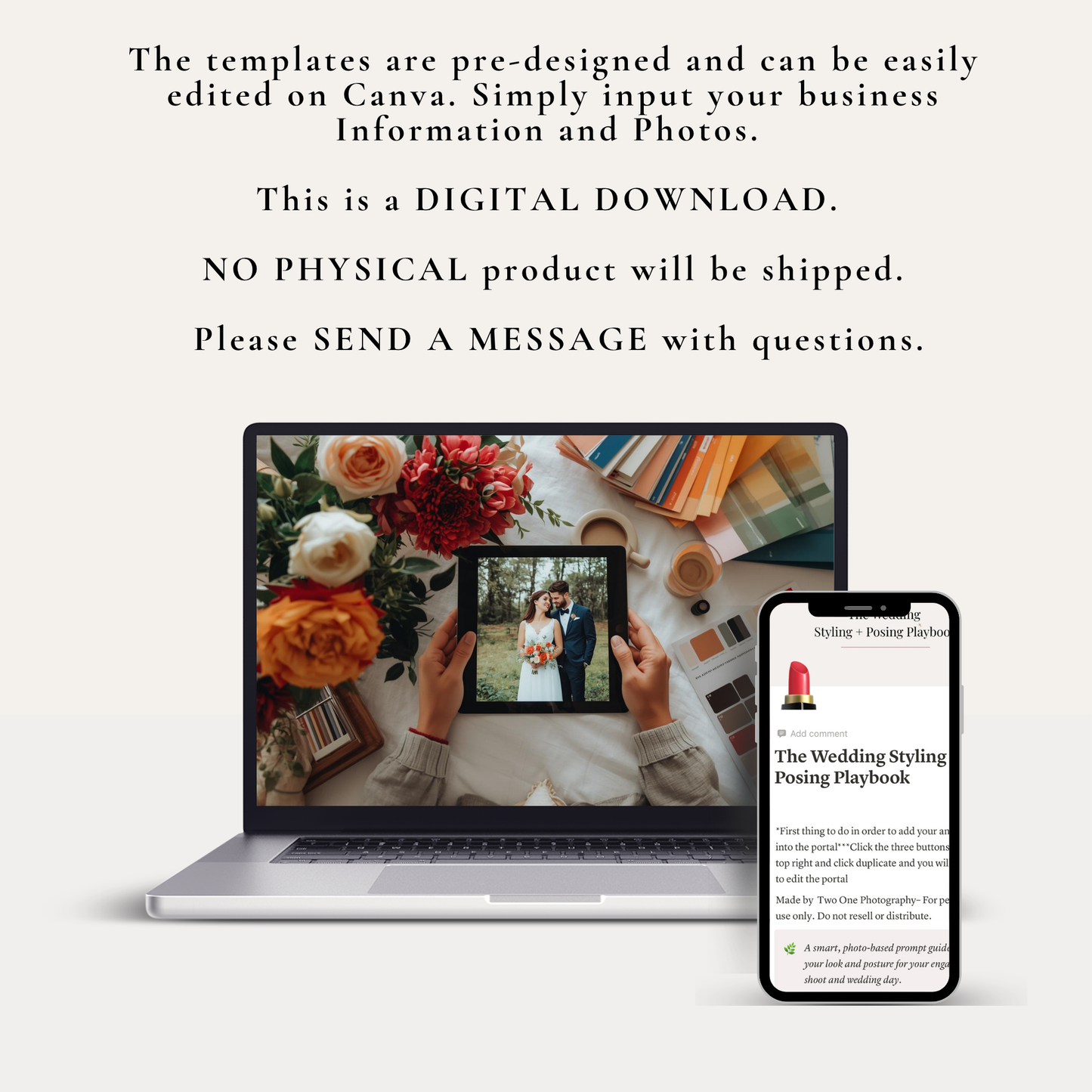 The Wedding Day Prep Bundle — Wedding Day Glow Up-Complete Bride's Preparation Kit (Digital Download)